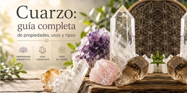 Cuarzo: guía completa de propiedades, usos y tipos