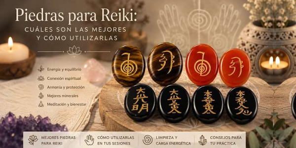 Piedras para Reiki: cuáles son las mejores y cómo utilizarlas