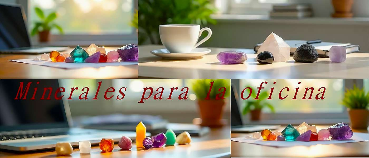 Minerales para la oficina: cómo proteger tu energía en el trabajo y potenciar tu productividad