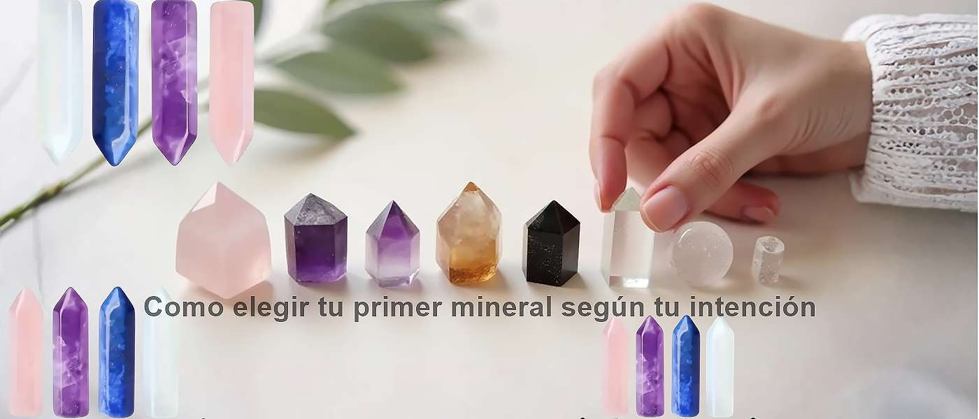 Cómo elegir tu primer mineral según tu intención: guía práctica para principiantes 