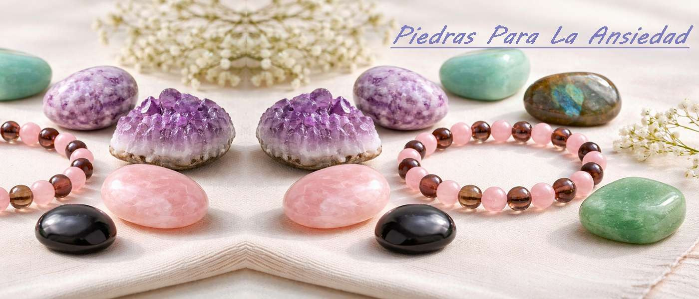 Piedras para la ansiedad: Las 7 mejores piedras naturales para calmar tu mente y equilibrar tu energía