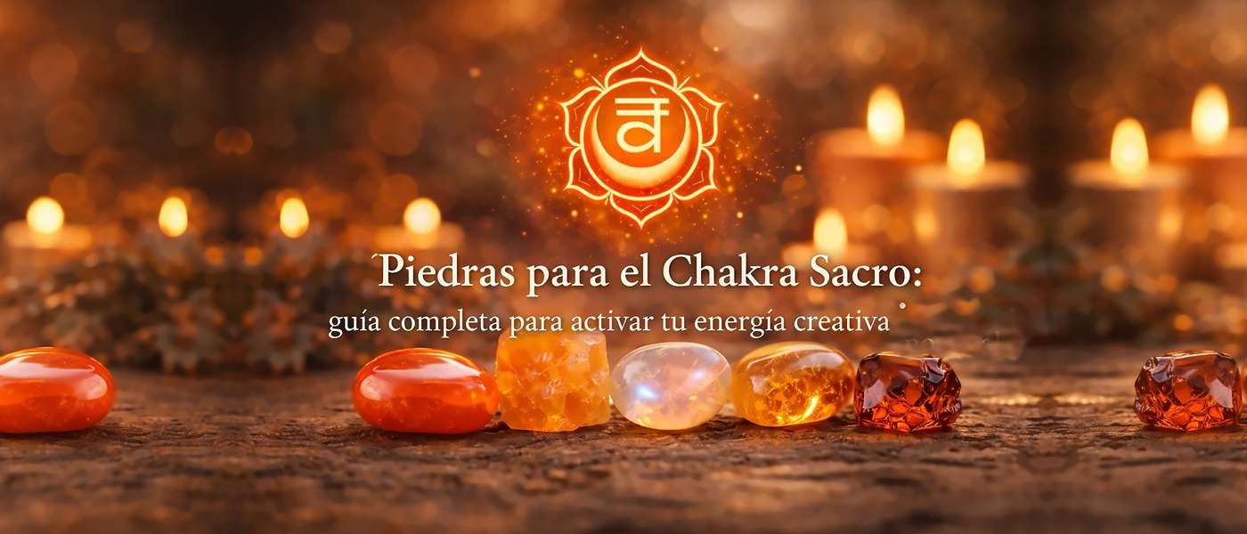 Piedras para el Chakra Sacro: Guía completa para activar tu energía creativa y emocional 