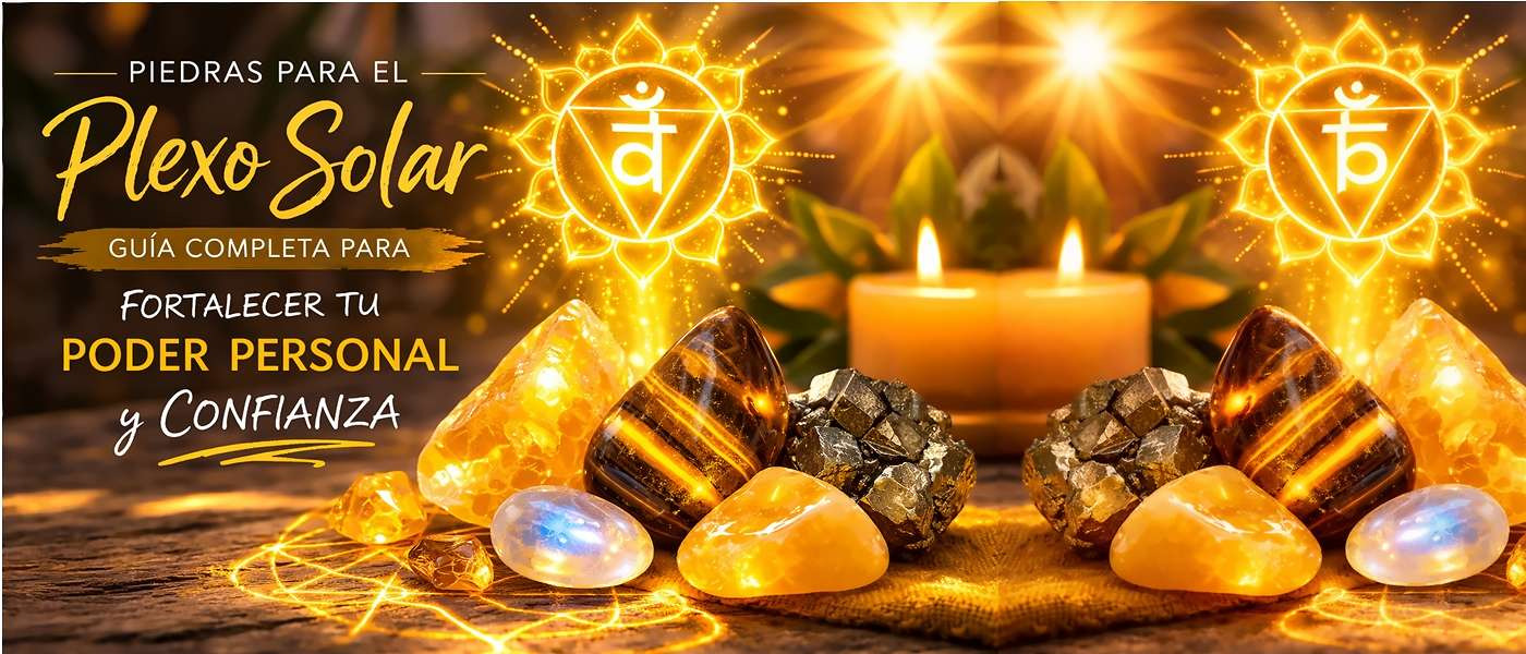Piedras para el Chakra Plexo Solar: Guía completa para fortalecer tu poder personal y confianza en ti mismo