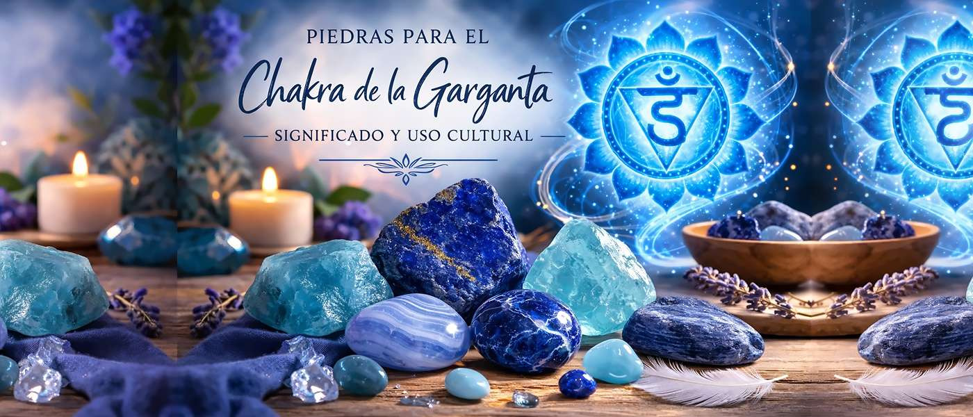 Piedras para el Chakra de la Garganta: Significado y Uso Cultural 