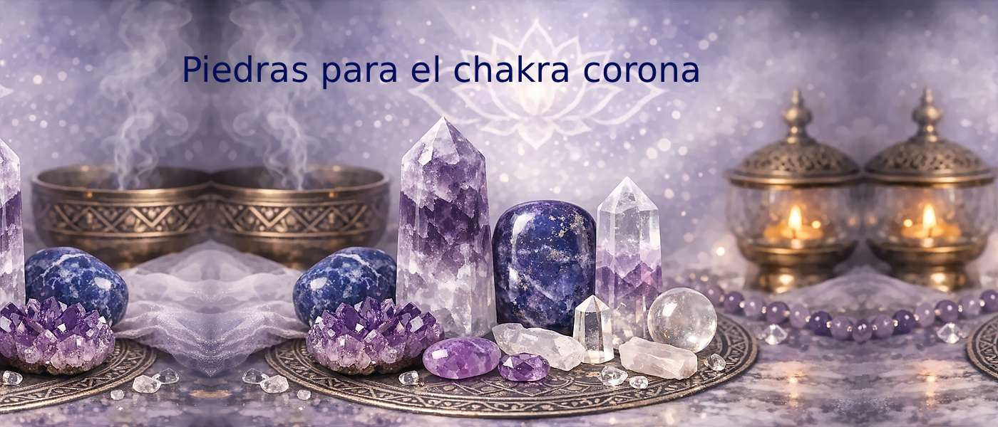Piedras para el Chakra Corona: significado y tradición espiritual