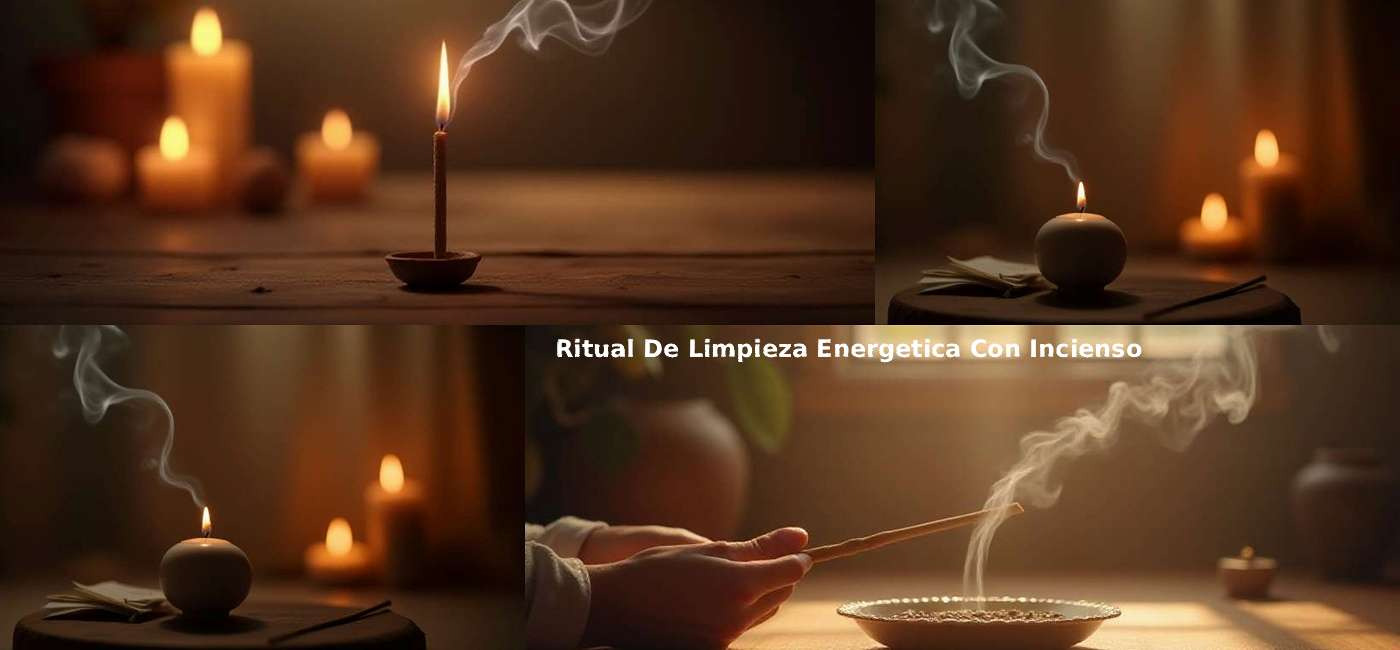 Ritual de limpieza energética con incienso: Como Purificar tu espacio 
