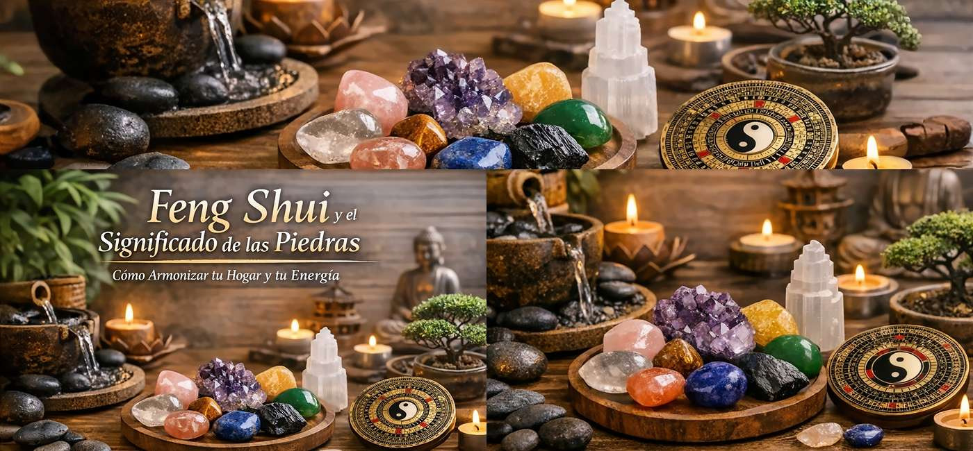 Feng Shui y el significado de las piedras: cómo armonizar tu hogar y tu energía fácilmente