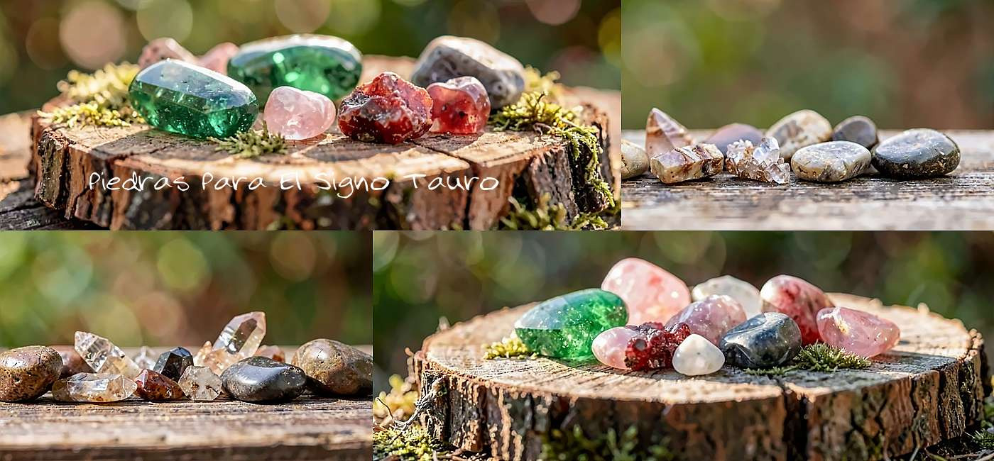 Piedras para el signo Tauro: Guía de bienestar y energía positiva