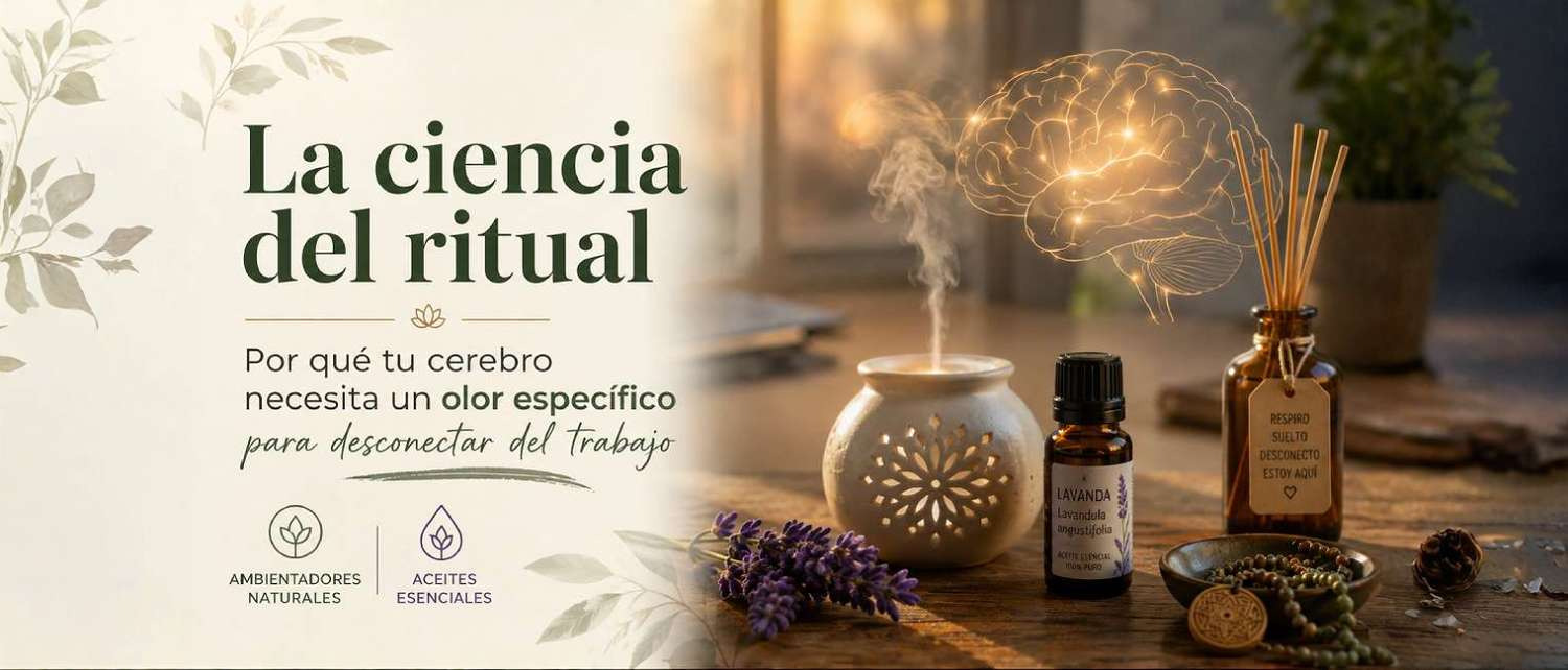 La ciencia del ritual: Por qué tu cerebro necesita un olor específico para desconectar del trabajo