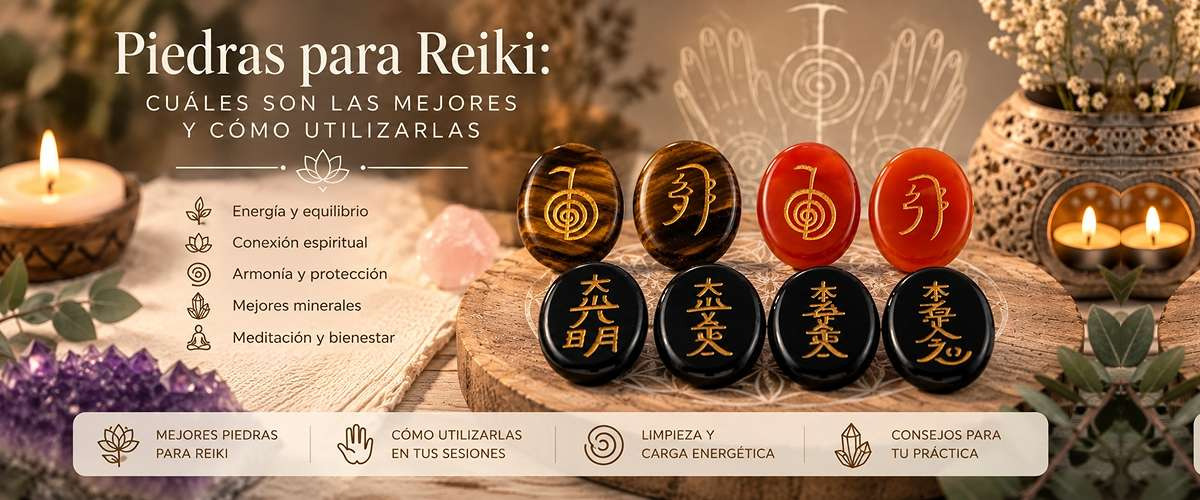 Piedras para Reiki: cuáles son las mejores y cómo utilizarlas